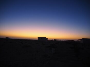 モーリタニア夕日